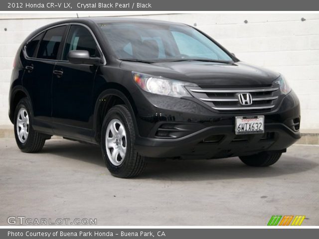 2012 Honda CR-V LX in Crystal Black Pearl