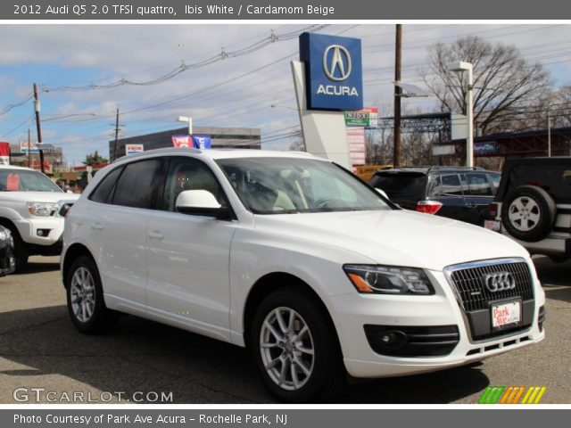 2012 Audi Q5 2.0 TFSI quattro in Ibis White