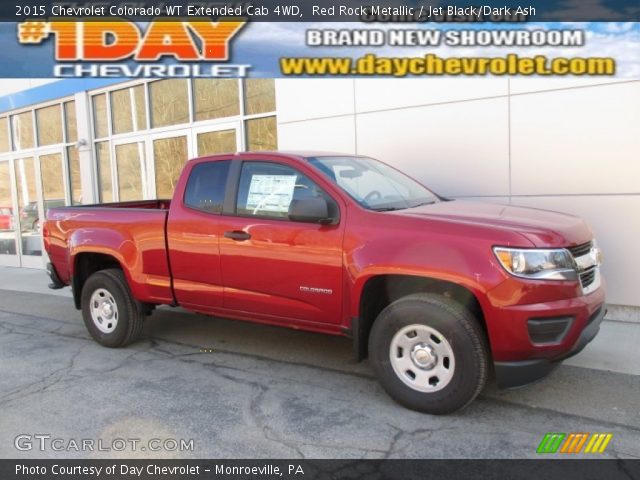2015 Chevrolet Colorado WT Extended Cab 4WD in Red Rock Metallic