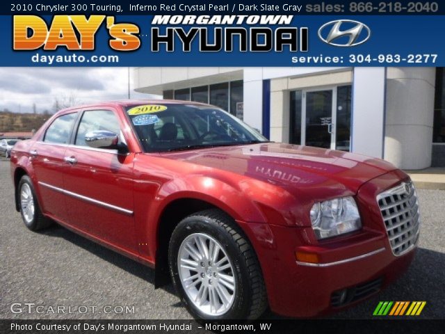 2010 Chrysler 300 Touring in Inferno Red Crystal Pearl