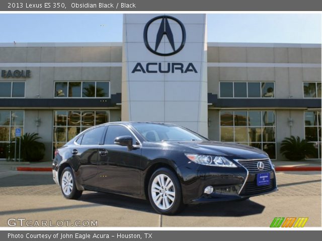 2013 Lexus ES 350 in Obsidian Black