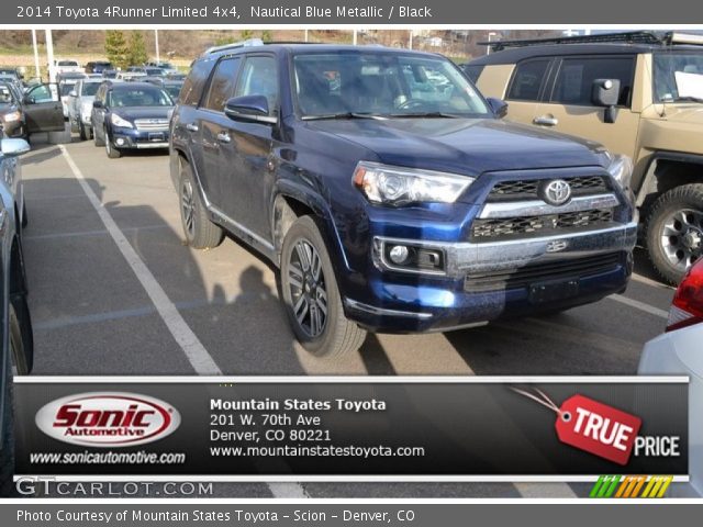 2014 Toyota 4Runner Limited 4x4 in Nautical Blue Metallic