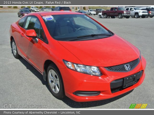 2013 Honda Civic LX Coupe in Rallye Red