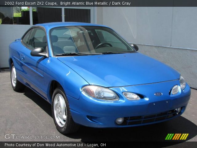 2002 Ford Escort ZX2 Coupe in Bright Atlantic Blue Metallic