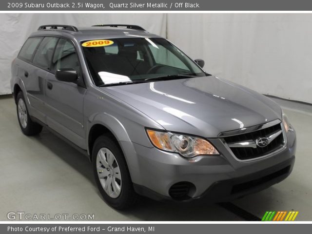 2009 Subaru Outback 2.5i Wagon in Quartz Silver Metallic