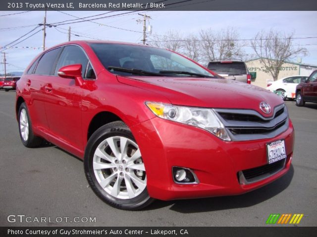 2013 Toyota Venza LE in Barcelona Red Metallic