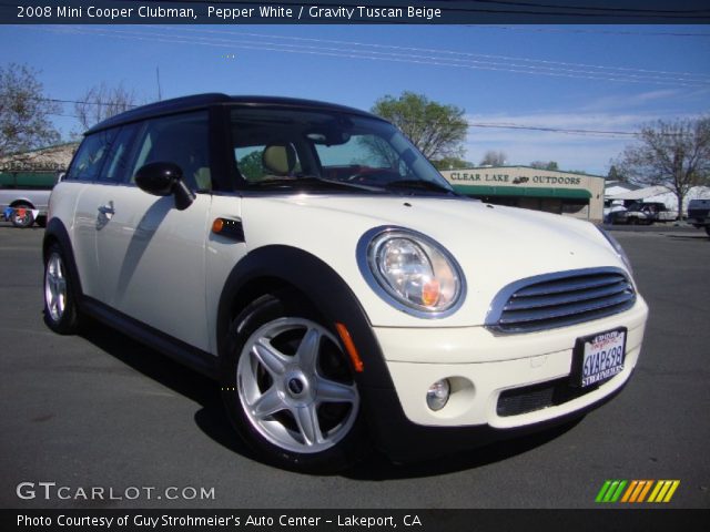 2008 Mini Cooper Clubman in Pepper White