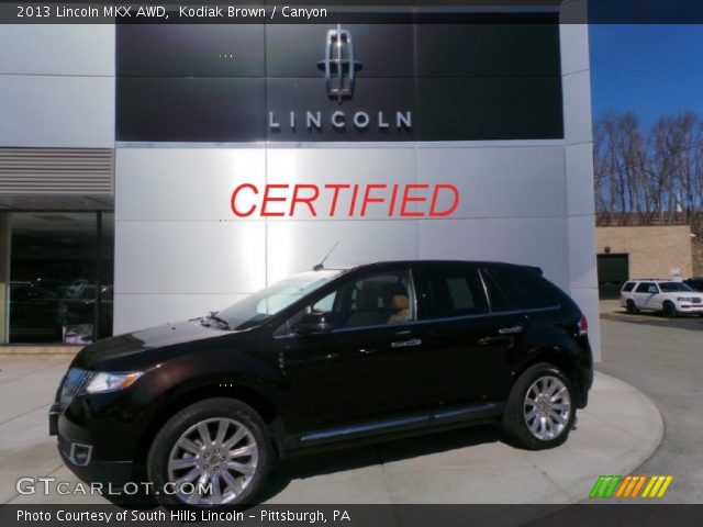 2013 Lincoln MKX AWD in Kodiak Brown