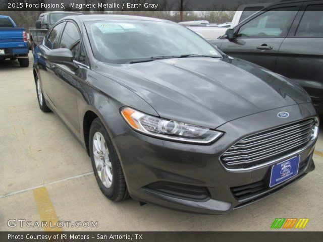 2015 Ford Fusion S in Magnetic Metallic