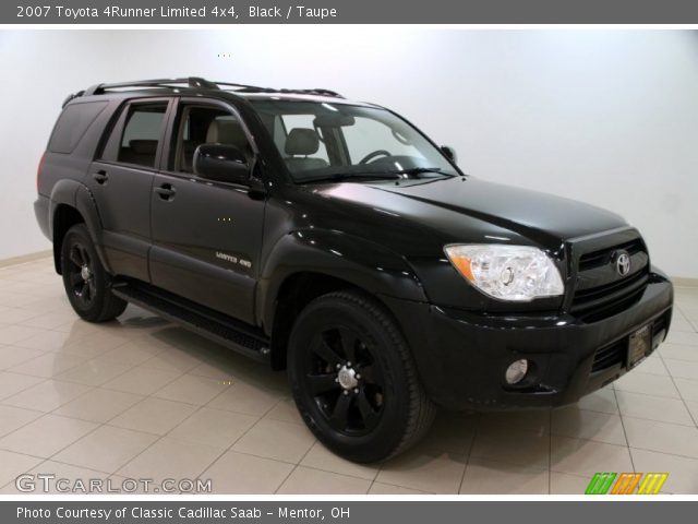 2007 Toyota 4Runner Limited 4x4 in Black