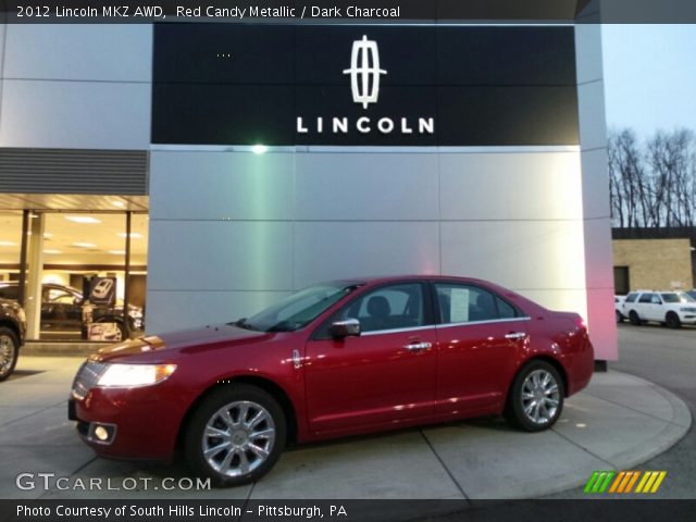 2012 Lincoln MKZ AWD in Red Candy Metallic