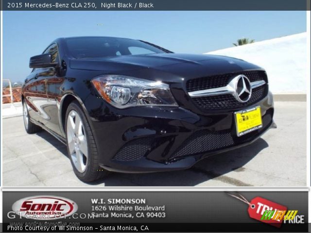 2015 Mercedes-Benz CLA 250 in Night Black