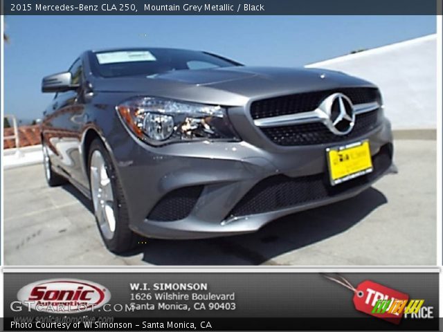 2015 Mercedes-Benz CLA 250 in Mountain Grey Metallic