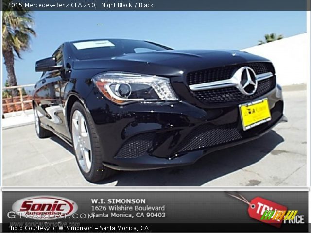2015 Mercedes-Benz CLA 250 in Night Black
