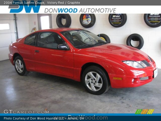 2004 Pontiac Sunfire Coupe in Victory Red