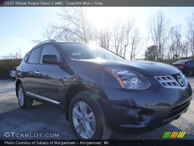 2015 Nissan Rogue Select S AWD in Graphite Blue
