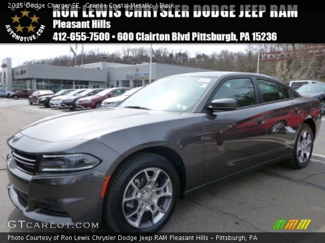 2015 Dodge Charger SE in Granite Crystal Metallic