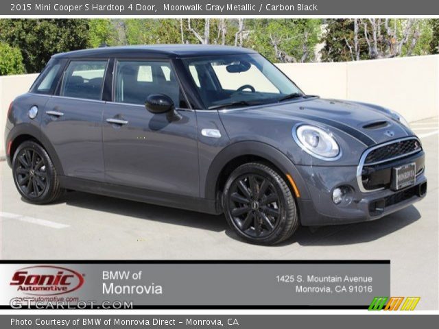 2015 Mini Cooper S Hardtop 4 Door in Moonwalk Gray Metallic