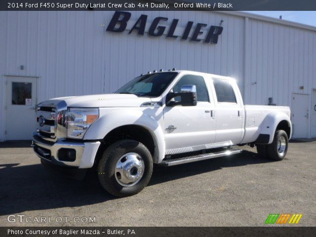 2014 Ford F450 Super Duty Lariat Crew Cab 4x4 Dually in Oxford White