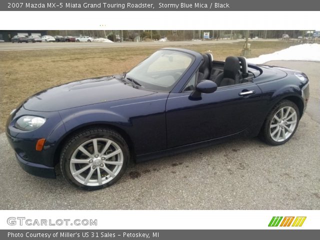 2007 Mazda MX-5 Miata Grand Touring Roadster in Stormy Blue Mica