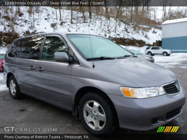 1999 Honda Odyssey EX in Deep Velvet Blue Pearl