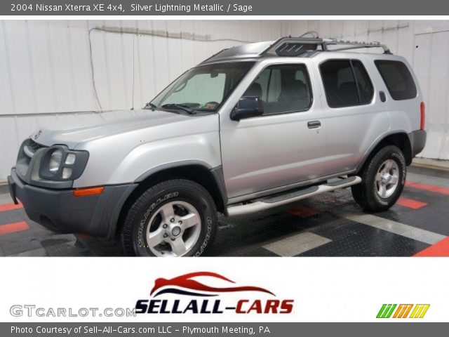 2004 Nissan Xterra XE 4x4 in Silver Lightning Metallic