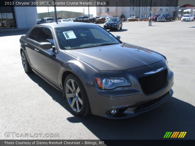 Granite Crystal Metallic 2013 Chrysler 300 Srt8 Black