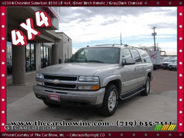 2004 Chevrolet Suburban 1500 LT 4x4 in Silver Birch Metallic