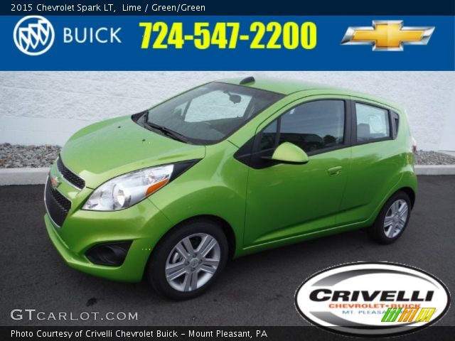 2015 Chevrolet Spark LT in Lime