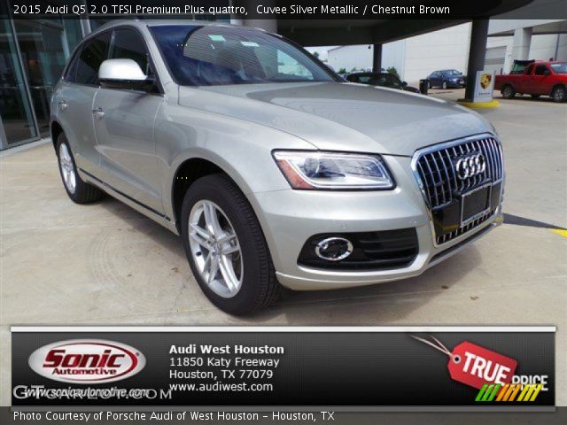 2015 Audi Q5 2.0 TFSI Premium Plus quattro in Cuvee Silver Metallic