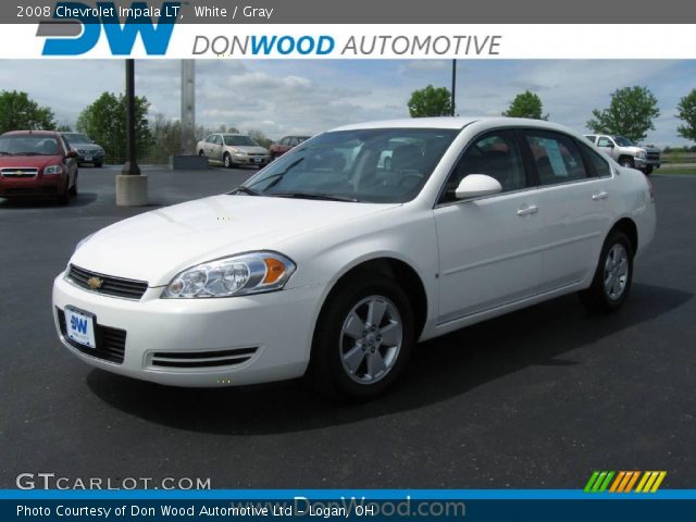 2008 Chevrolet Impala LT in White
