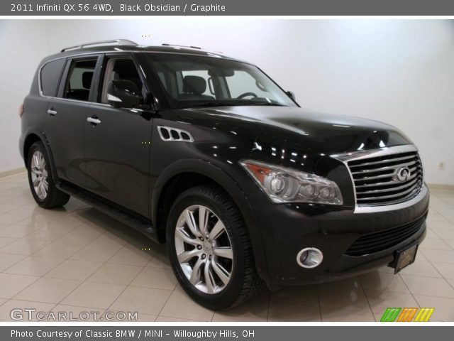 2011 Infiniti QX 56 4WD in Black Obsidian