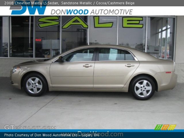 2008 Chevrolet Malibu LS Sedan in Sandstone Metallic