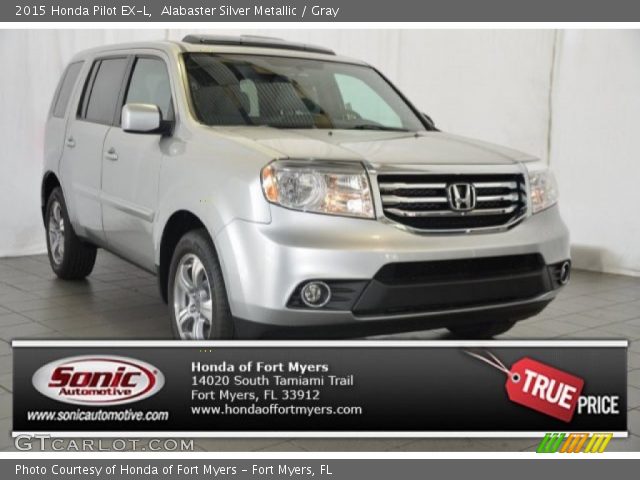 2015 Honda Pilot EX-L in Alabaster Silver Metallic
