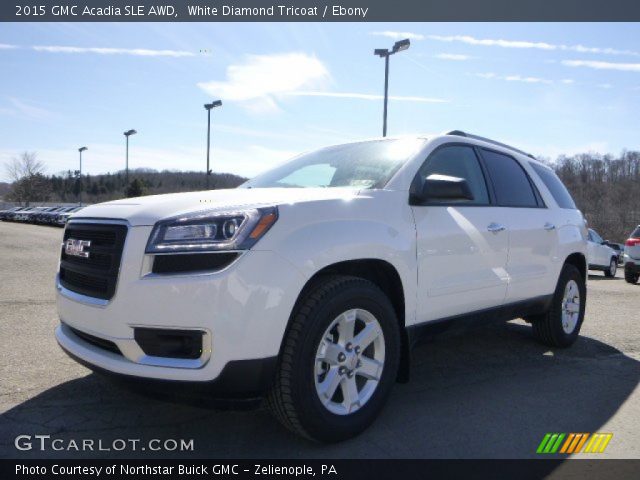 2015 GMC Acadia SLE AWD in White Diamond Tricoat