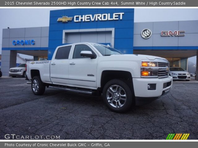 2015 Chevrolet Silverado 2500HD High Country Crew Cab 4x4 in Summit White