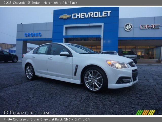 2015 Chevrolet SS Sedan in Heron White