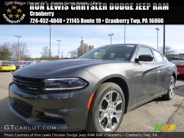 2015 Dodge Charger SXT in Granite Crystal Metallic