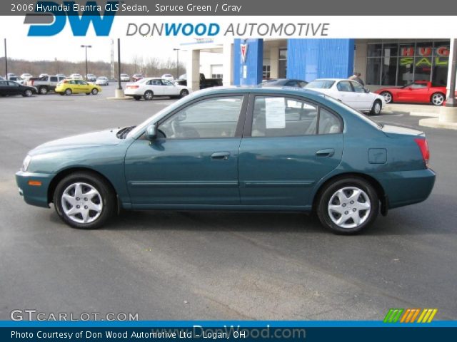 2006 Hyundai Elantra GLS Sedan in Spruce Green