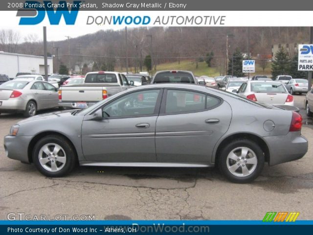 2008 Pontiac Grand Prix Sedan in Shadow Gray Metallic
