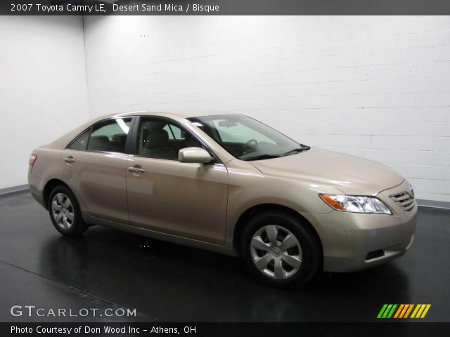 2007 Toyota Camry LE in Desert Sand Mica