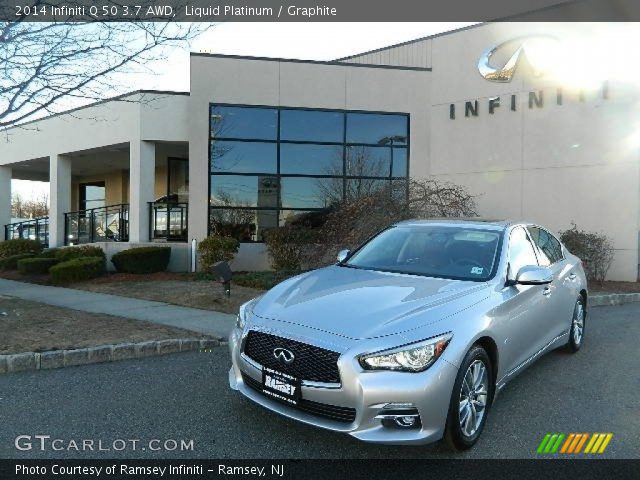 2014 Infiniti Q 50 3.7 AWD in Liquid Platinum