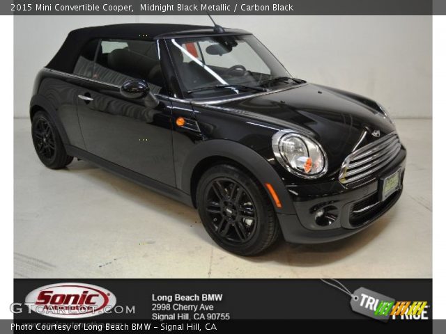 2015 Mini Convertible Cooper in Midnight Black Metallic