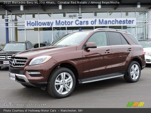 2015 Mercedes-Benz ML 350 4Matic in Cinnabar Red Metallic