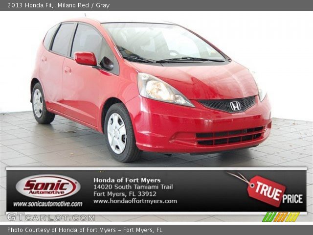 2013 Honda Fit  in Milano Red