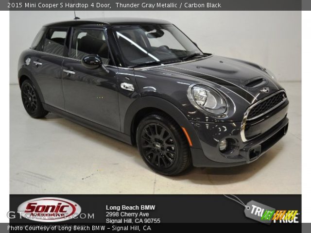 2015 Mini Cooper S Hardtop 4 Door in Thunder Gray Metallic