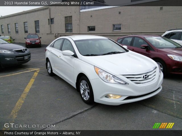 2013 Hyundai Sonata GLS in Shimmering White