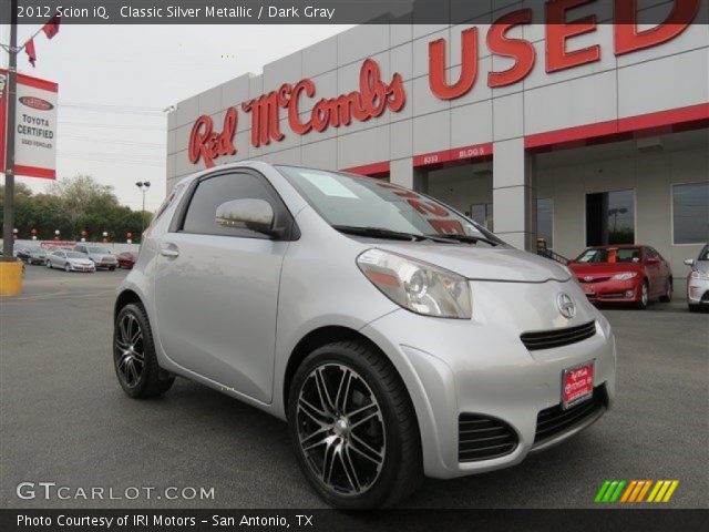 2012 Scion iQ  in Classic Silver Metallic
