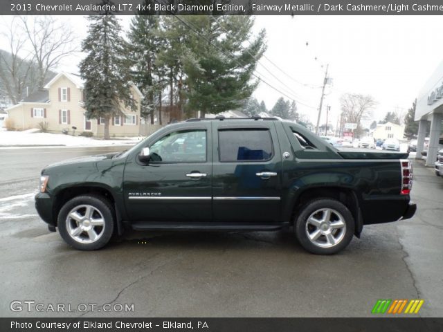 2013 Chevrolet Avalanche LTZ 4x4 Black Diamond Edition in Fairway Metallic