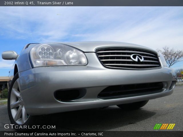 2002 Infiniti Q 45 in Titanium Silver